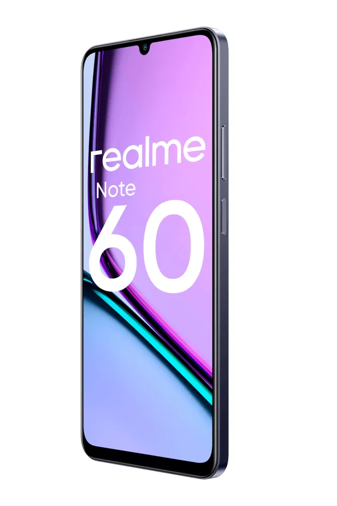 realme Note 60 (RMX3933) 6/128 ГБ черный фото 3