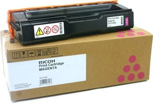 Картридж Ricoh SPC310HE малиновый (4,6K) для SP C231/C232/C311/C312/C320/C242/C342 фото 3