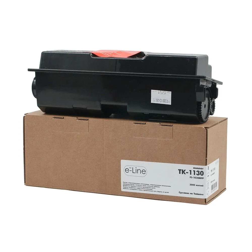 Тонер-картридж e-Line TK-1130 для Kyocera FS-1030MFP (чёрный)