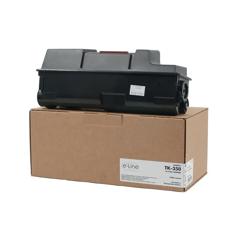 Тонер-картридж e-Line TK-350 для принтера Kyocera FS-3920 (чёрный)