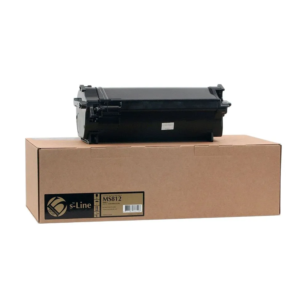 Тонер-картридж для принтера Lexmark MS812 (чёрный, 45000 страниц)