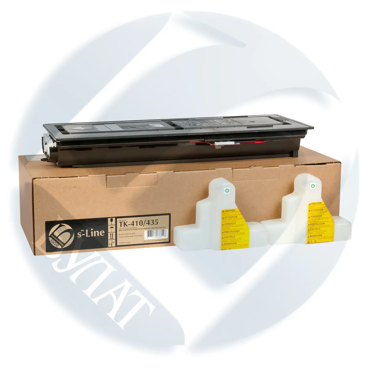 Тонер-картридж БУЛАТ s-Line TK-410 для Kyocera KM-1620 и TASKalfa 180 (чёрный)