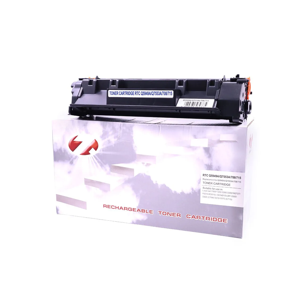 Универсальный тонер-картридж чёрный для HP LaserJet 1320, P2015 и Canon LBP3300