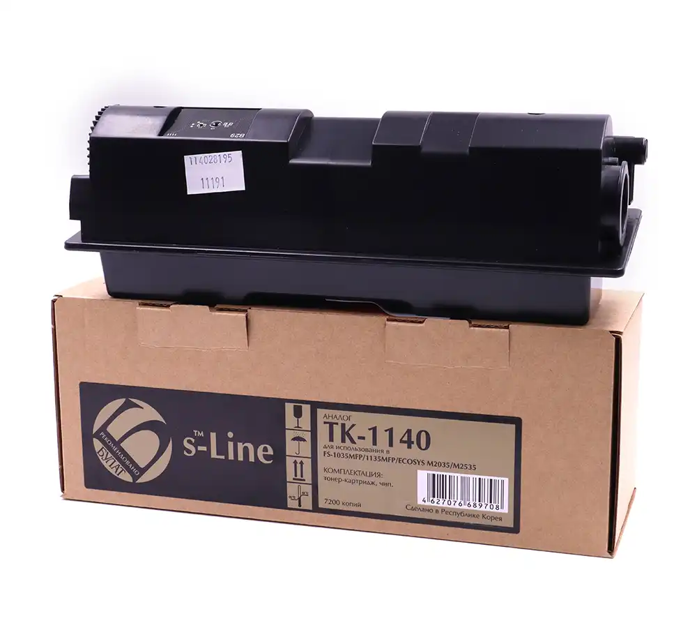 Тонер-картридж БУЛАТ s-Line для Kyocera FS-1035MFP (чёрный, 7200 страниц)