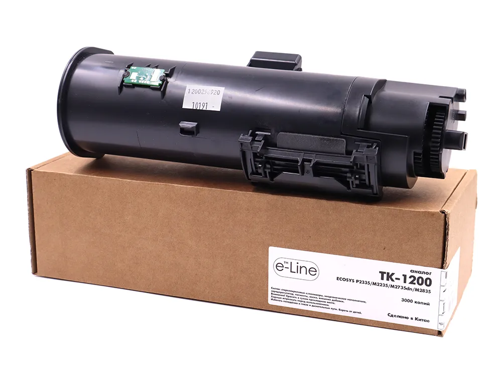 Тонер-картридж e-Line TK-1200 для лазерного принтера Kyocera ECOSYS P2335