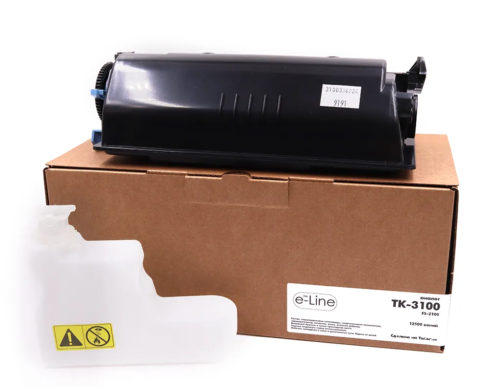 Тонер-картридж e-Line TK-3100 для принтера Kyocera FS-2100 (чёрный)