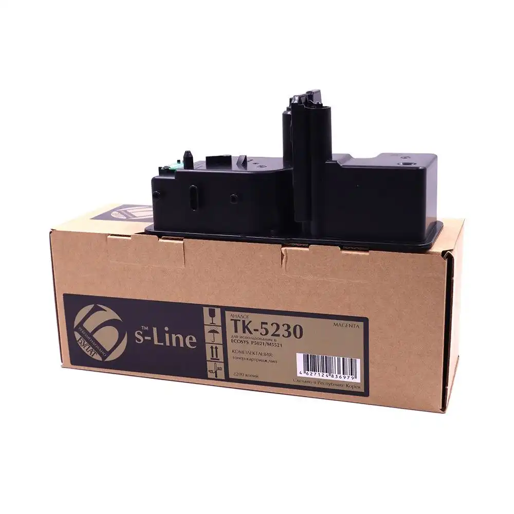 Тонер-картридж БУЛАТ s-Line TK-5230M пурпурный для Kyocera ECOSYS P5021cdn, M5521cdn