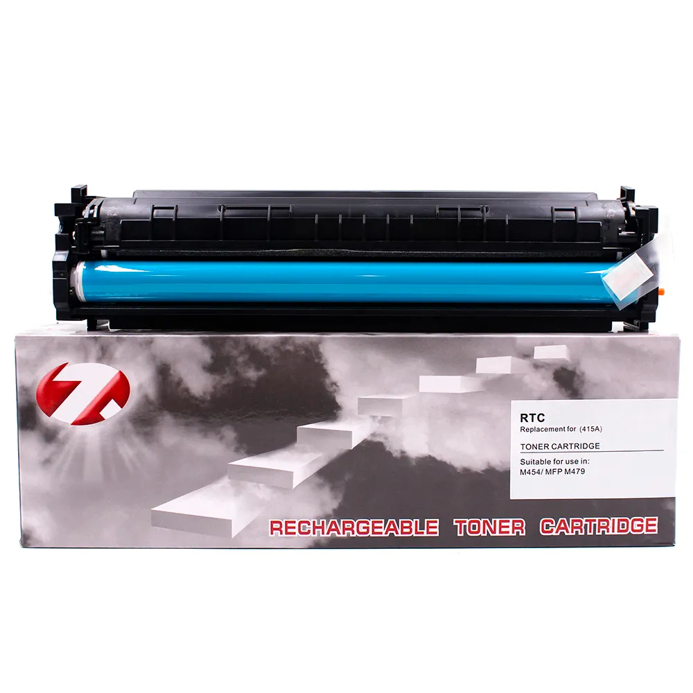 Тонер-картридж голубой для HP Color LaserJet M454/M479 фото 3