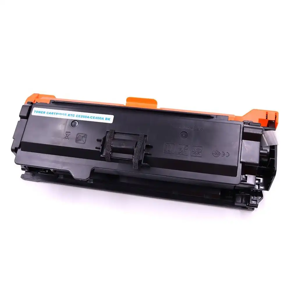 Совместимый черный тонер-картридж для HP Color LaserJet CP3525, M551 (CE250A/CE400A) фото 2