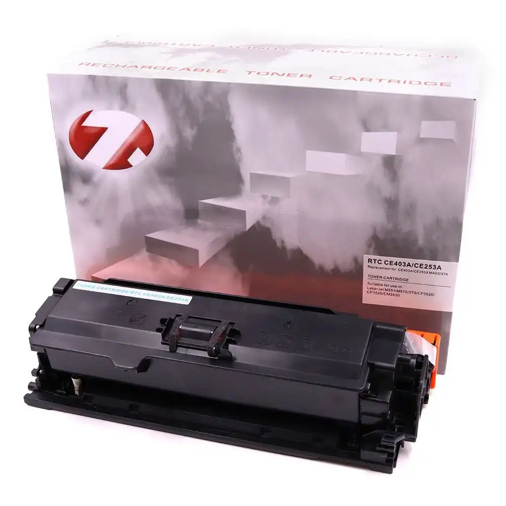 Совместимый тонер-картридж пурпурного цвета для HP Color LaserJet CP3525/M551