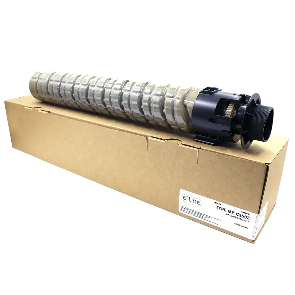 Тонер-картридж e-Line MP C2503K для Ricoh Aficio C2003, C2004, C2011