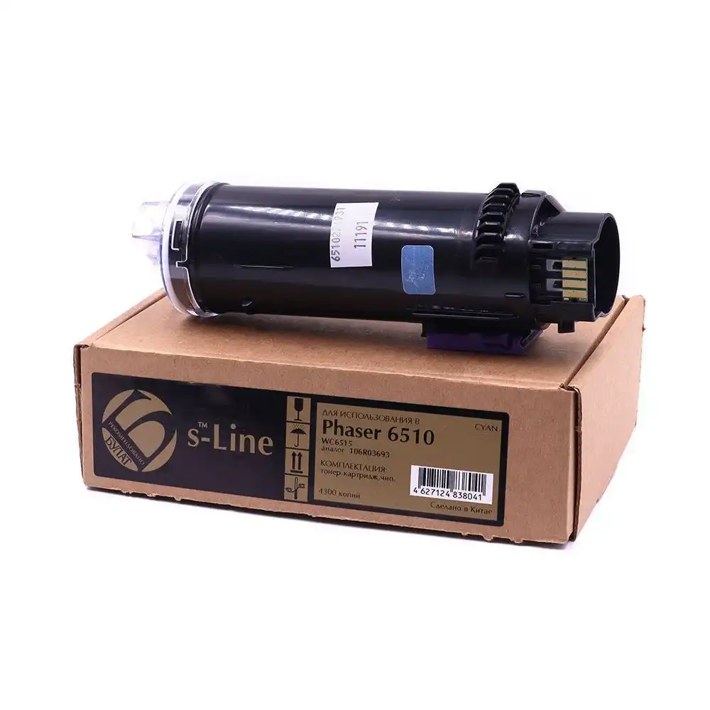 Тонер-картридж БУЛАТ s-Line голубой для Xerox Phaser 6510 и WorkCentre 6515