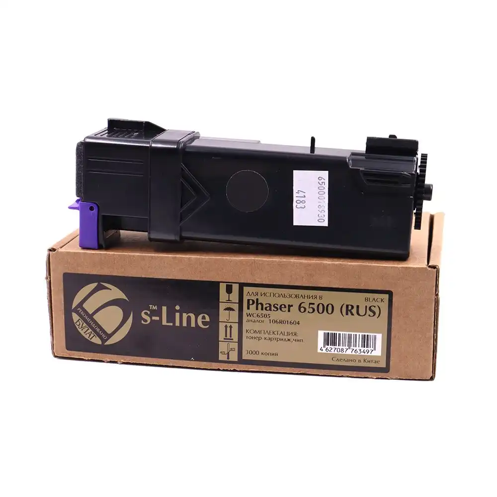 Тонер-картридж БУЛАТ s-Line для Xerox Phaser 6500 / WorkCentre 6505 (чёрный)