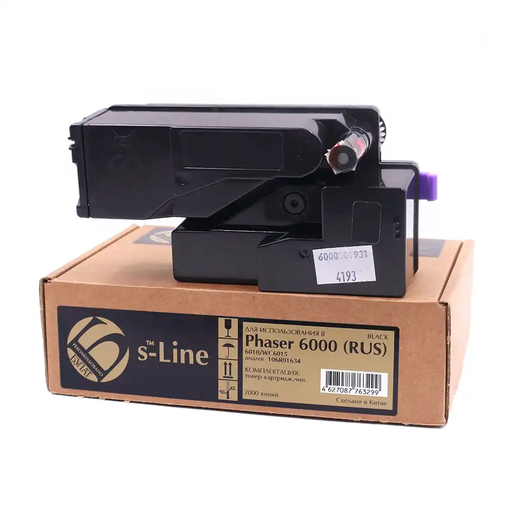 Тонер-картридж БУЛАТ s-Line для Xerox Phaser 6000 и WorkCentre 6015 (чёрный)