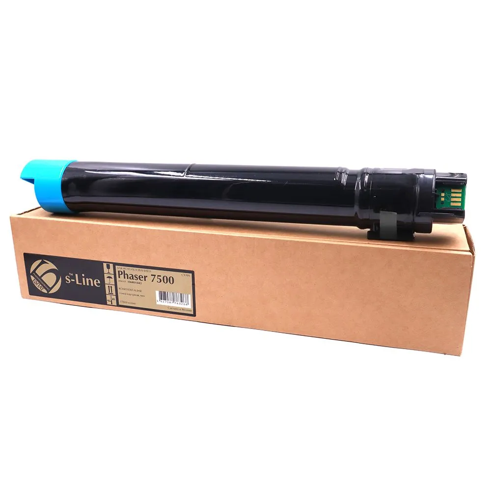 Тонер-картридж БУЛАТ s-Line для Xerox Phaser 7500 (Голубой)