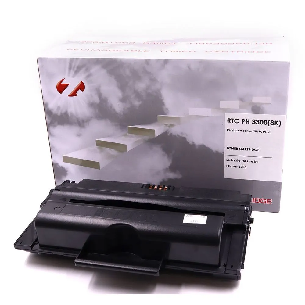 Тонер-картридж для Xerox Phaser 3300 (чёрный, 8000 страниц)