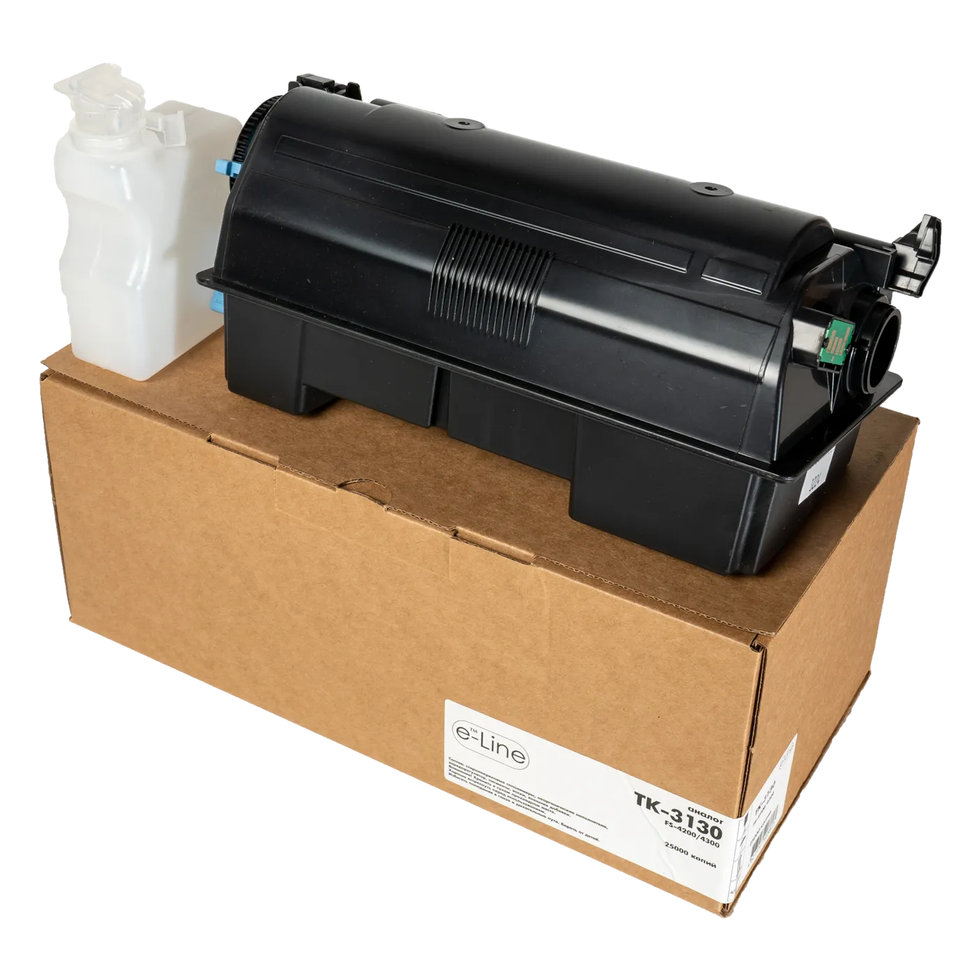 Тонер-картридж e-Line TK-3130 для Kyocera FS-4200/FS-4300 (чёрный)