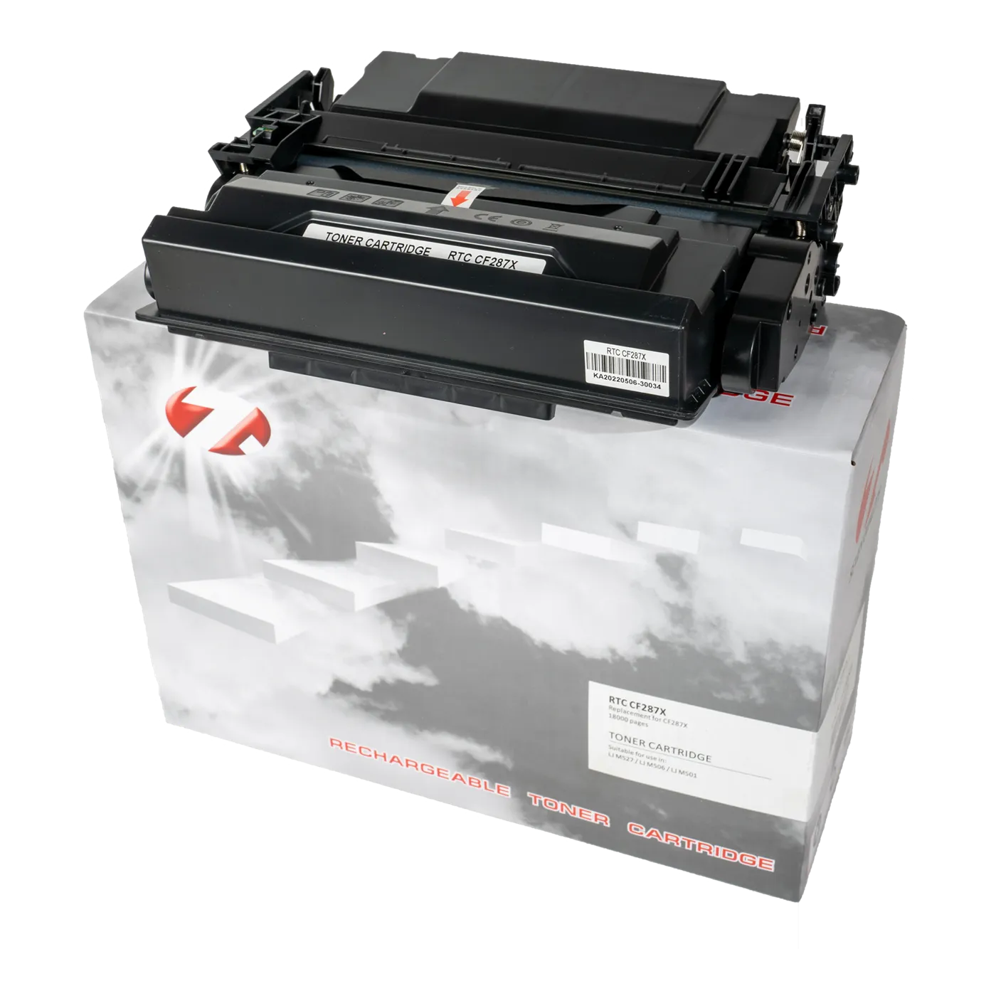 Тонер-картридж CF287X для HP LaserJet M506/M527 (чёрный)