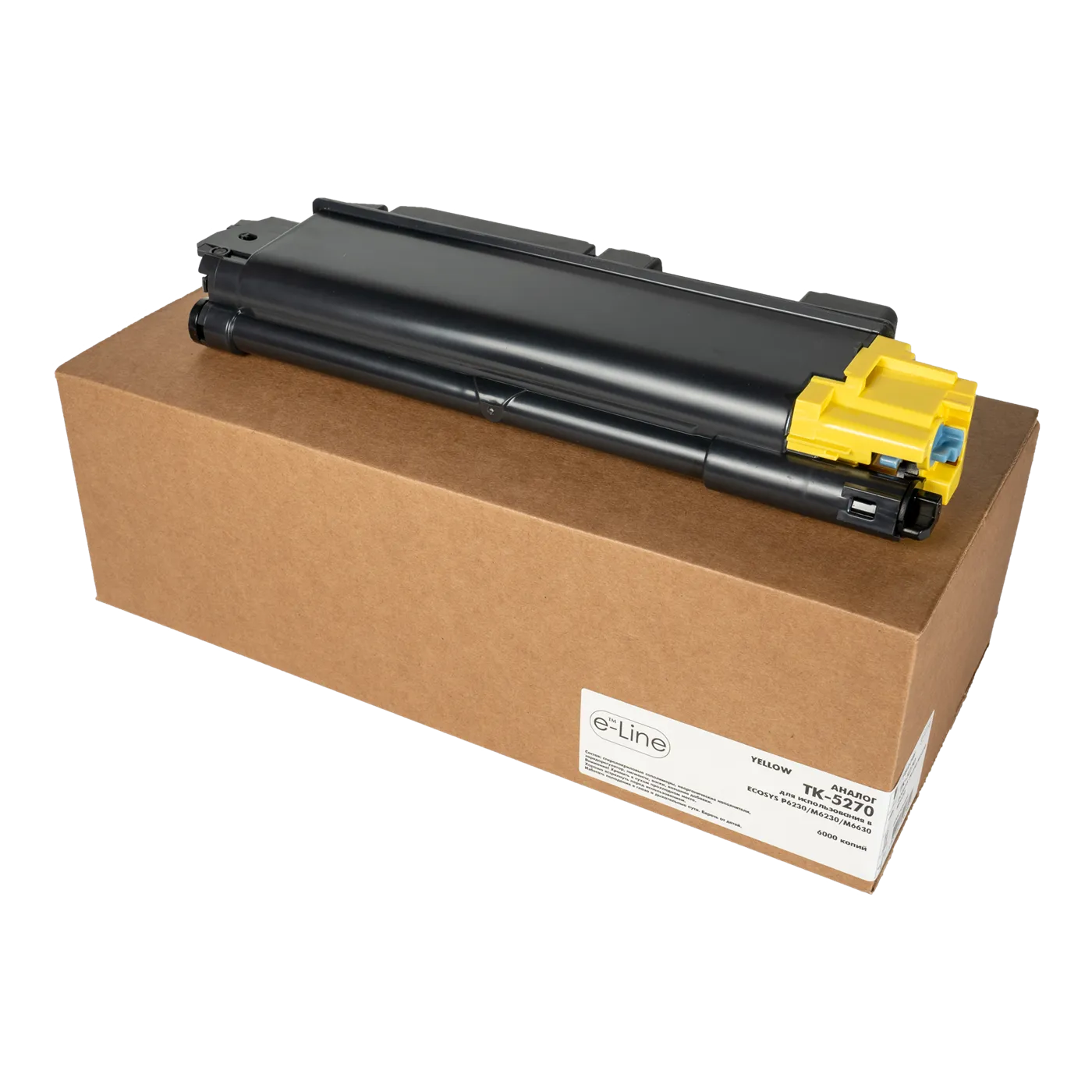 Тонер-картридж TK-5270Y жёлтый для Kyocera ECOSYS P6230