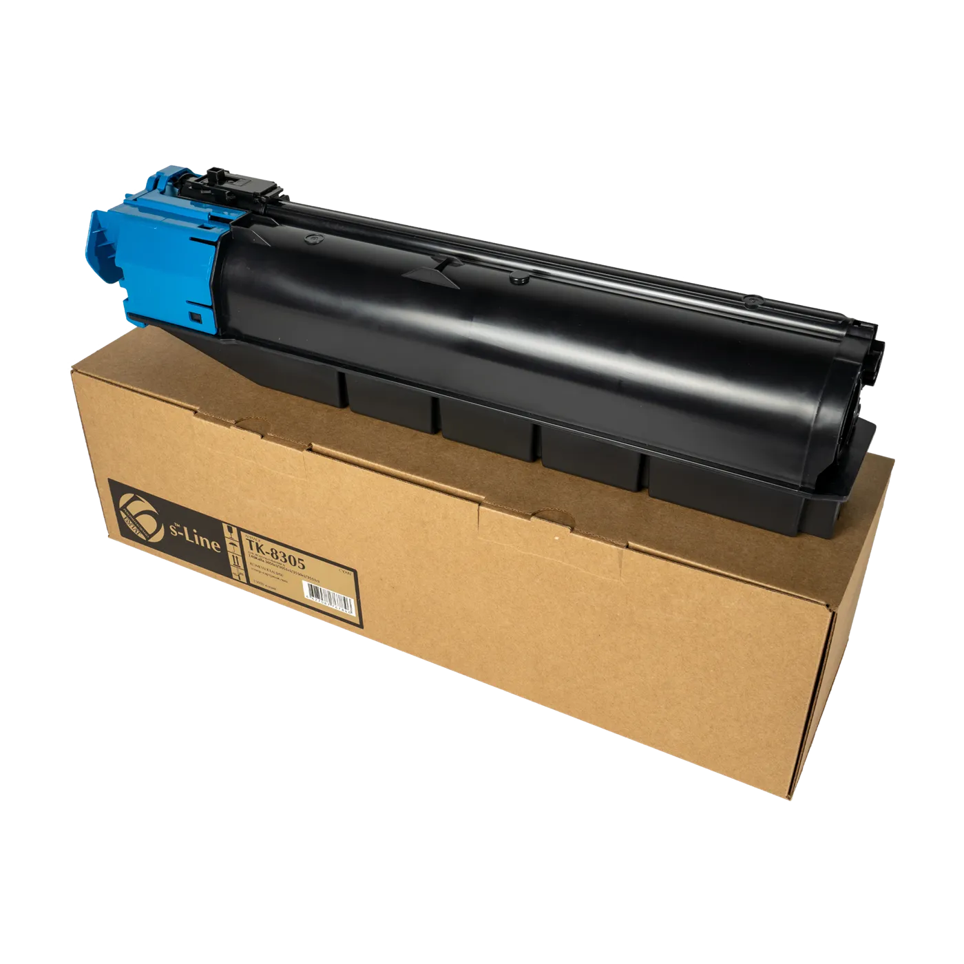 Тонер-картридж БУЛАТ s-Line TK-8305C голубой для Kyocera TASKalfa 3050ci