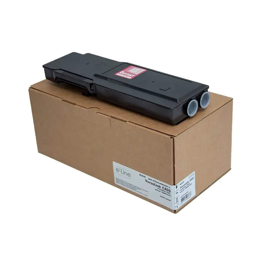 Тонер-картридж e-Line для Xerox VersaLink C400 (чёрный, 10500 страниц)