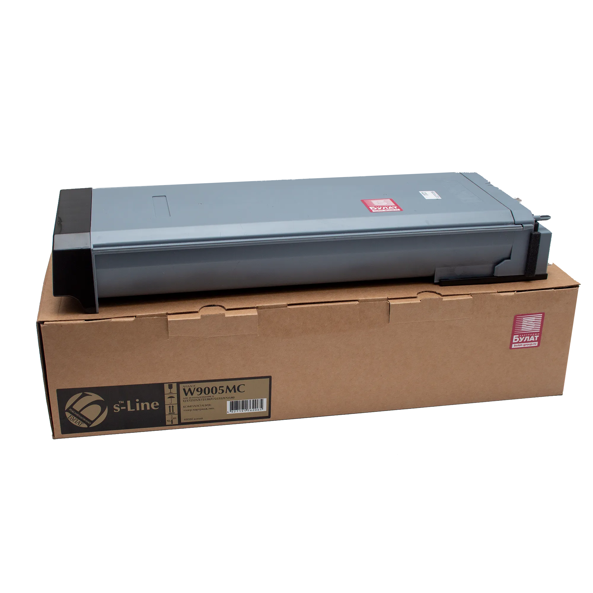 Тонер-картридж для HP LaserJet E72525 (чёрный, 48000 страниц)