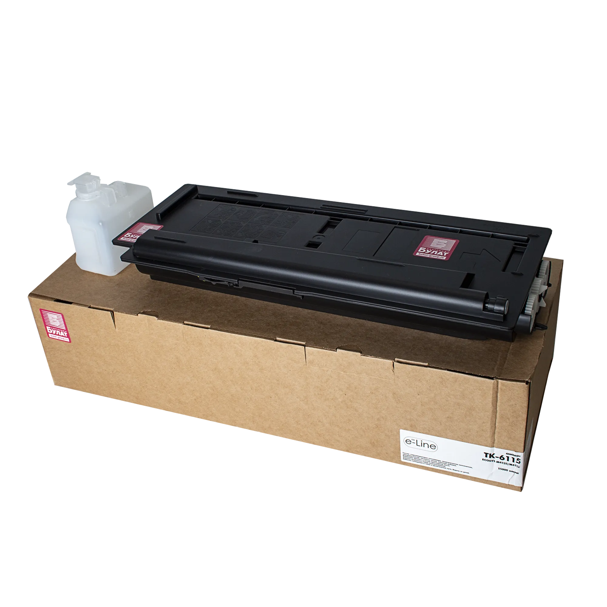 Тонер-картридж e-Line TK-6115 для Kyocera ECOSYS M4125 (чёрный)