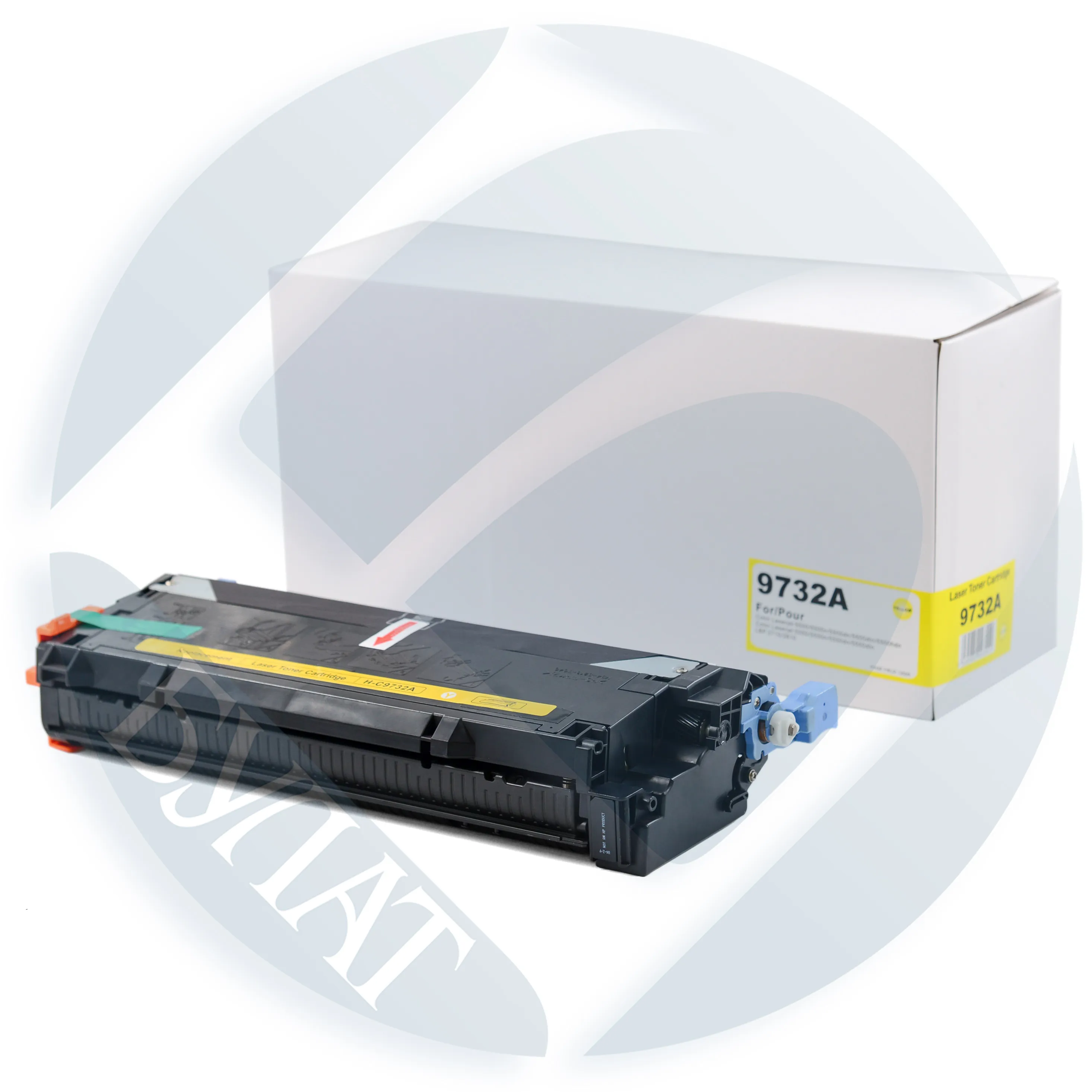 Тонер-картридж жёлтый для HP Color LaserJet 5500/5550