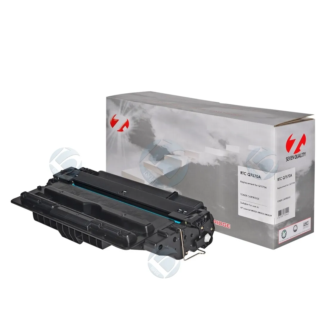 Тонер-картридж Q7570A для HP LaserJet M5025/M5035 (чёрный)