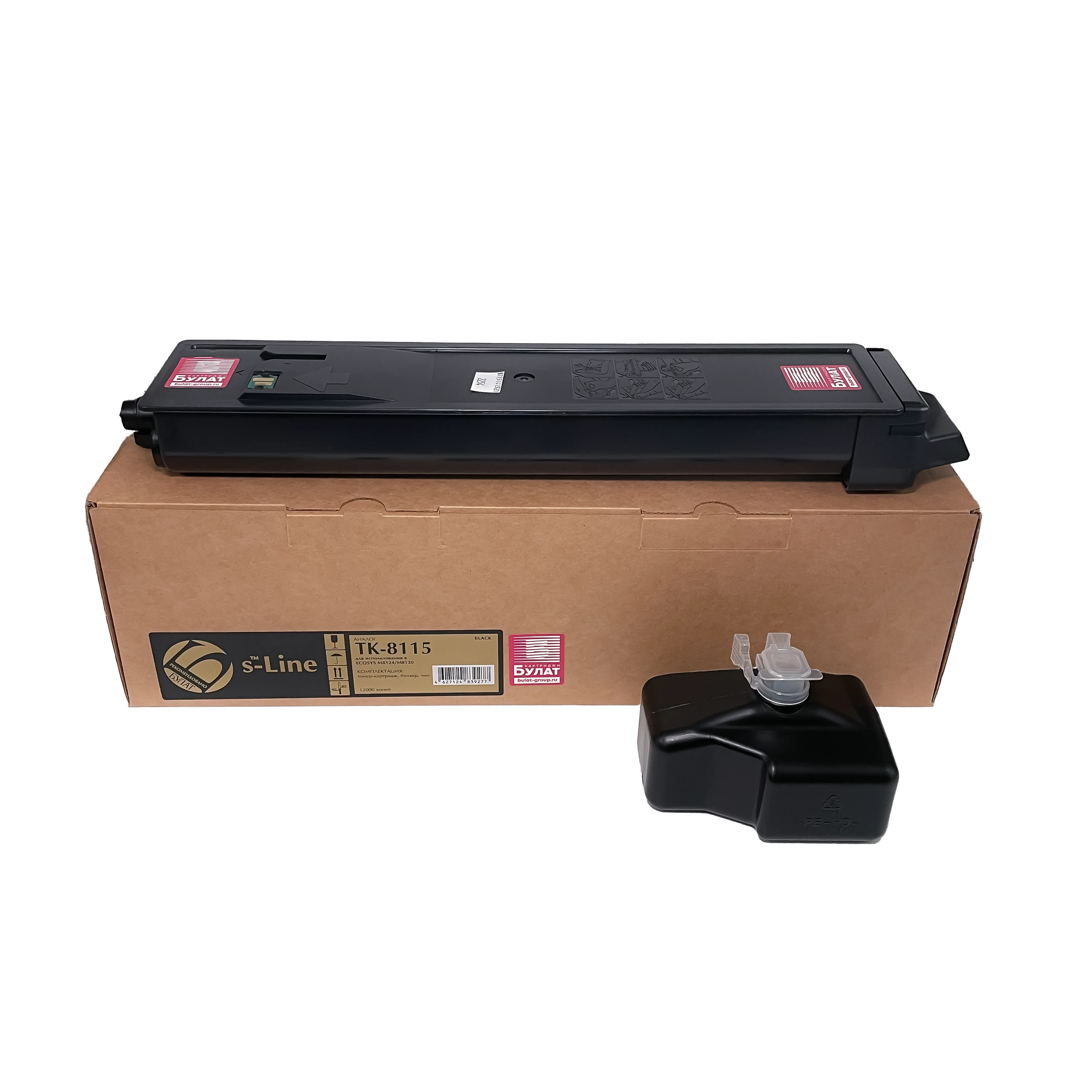 Тонер-картридж для Kyocera ECOSYS M8124 (чёрный, 12000 страниц)