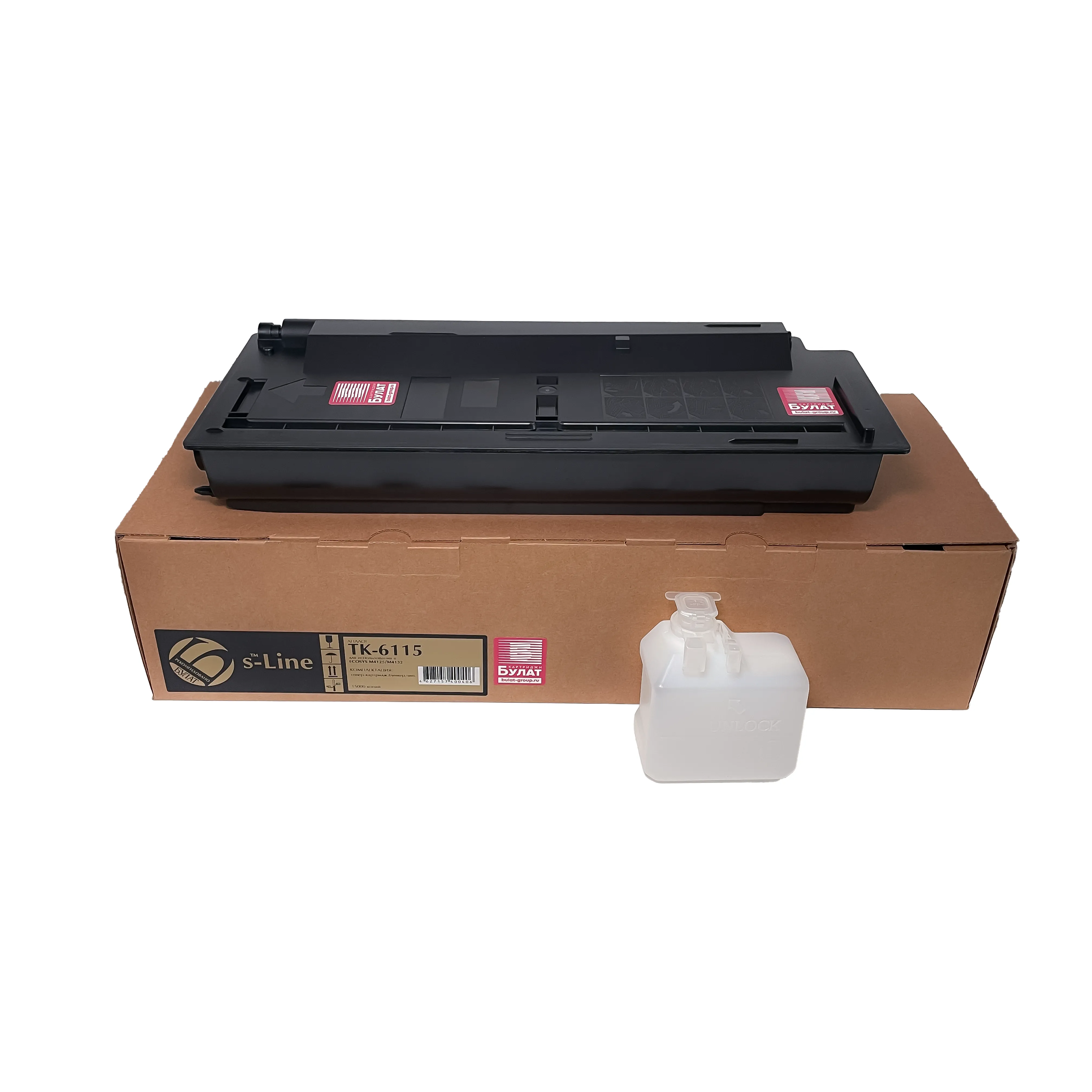 Тонер-картридж для Kyocera ECOSYS M4125 (чёрный, 15000 страниц)