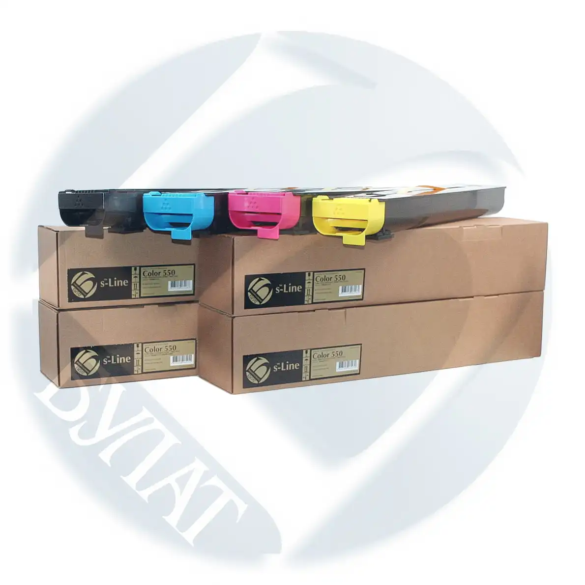 Тонер-картридж жёлтого цвета для Xerox Color 550 и WC 7965, ресурс 34000 страниц