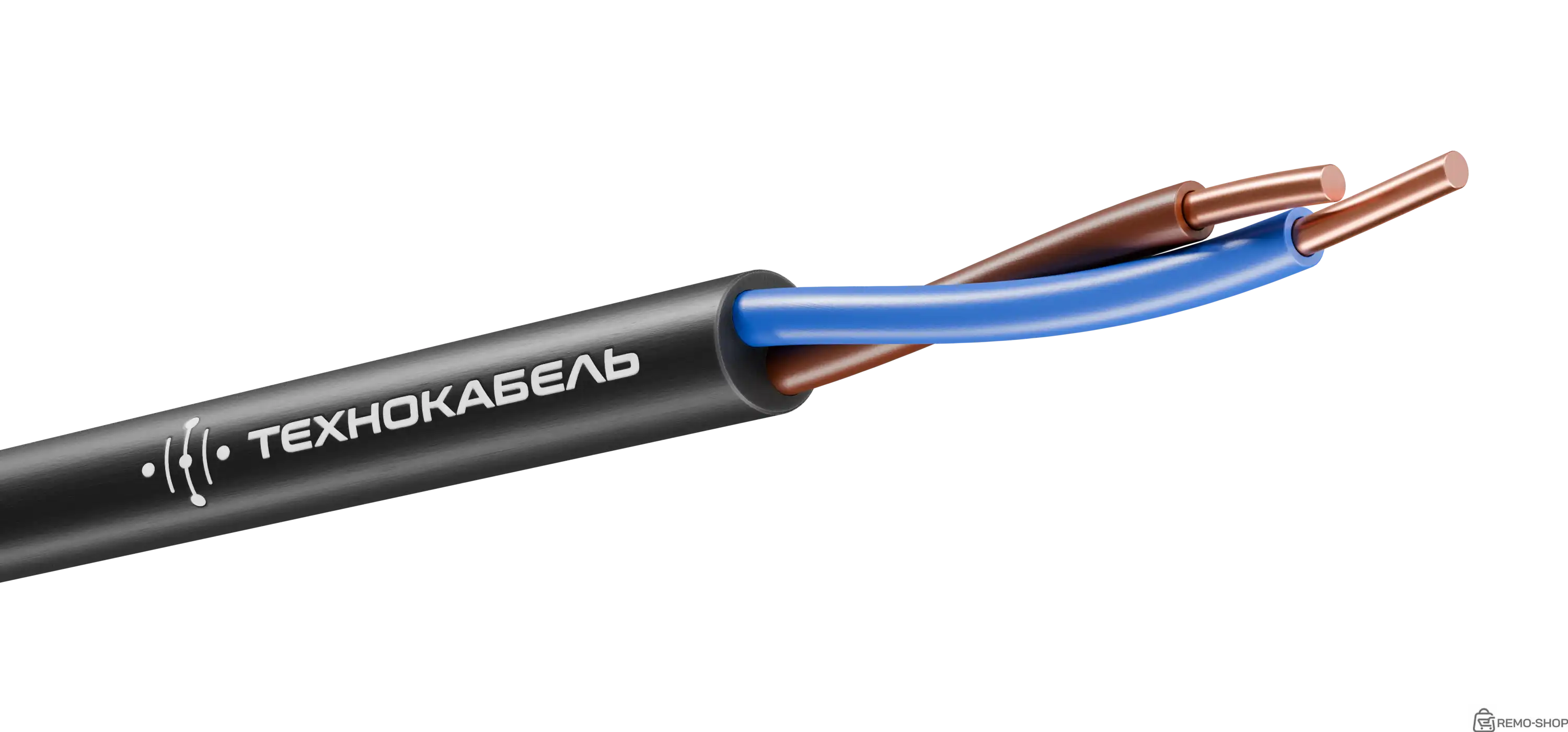 Кабель силовой ВВГнг(А)-LS 2Х1.5 ок(N)-0.660 ТРТС