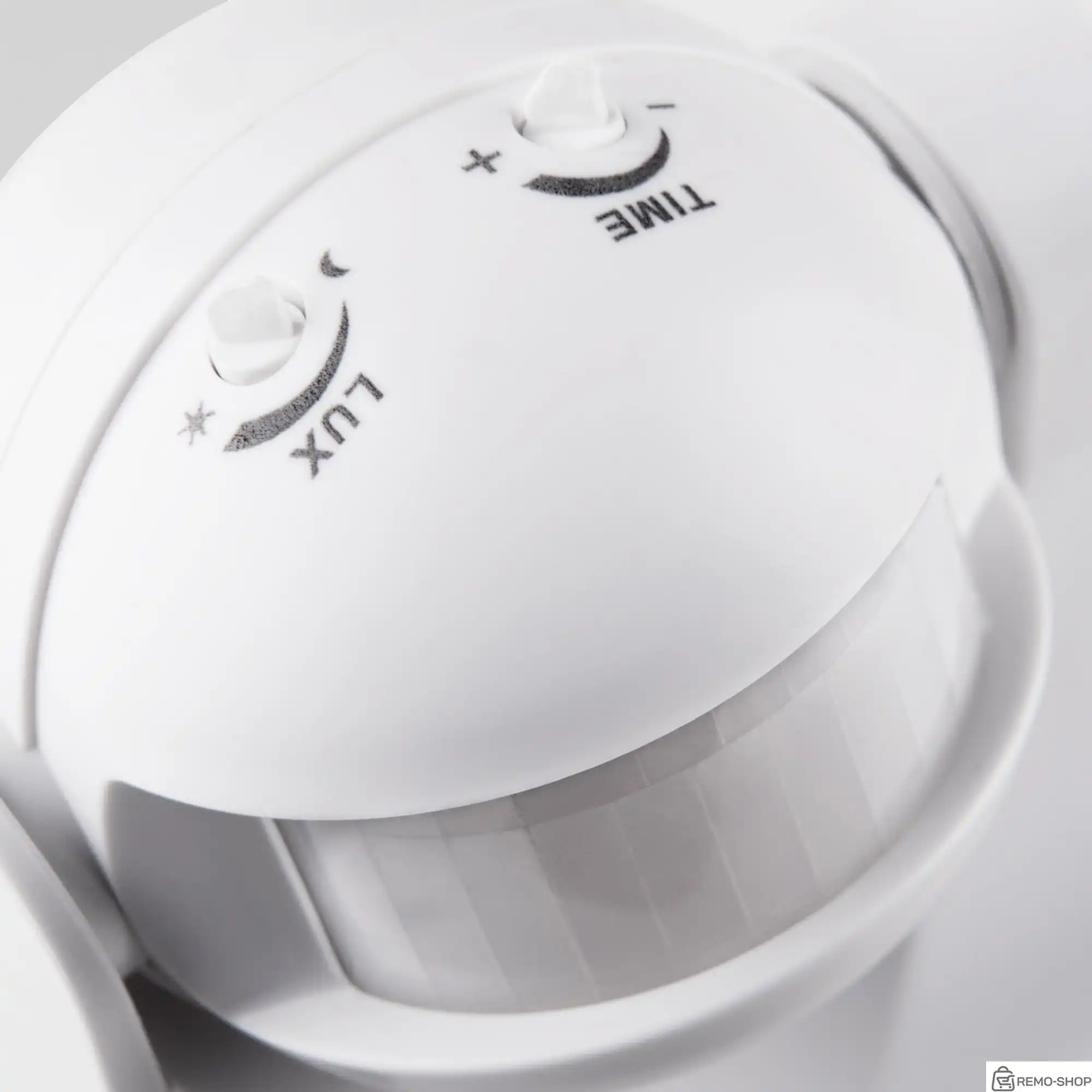 Датчик движения ИК настенный 1200w 180 градусов 12м IP44 белый фото 2