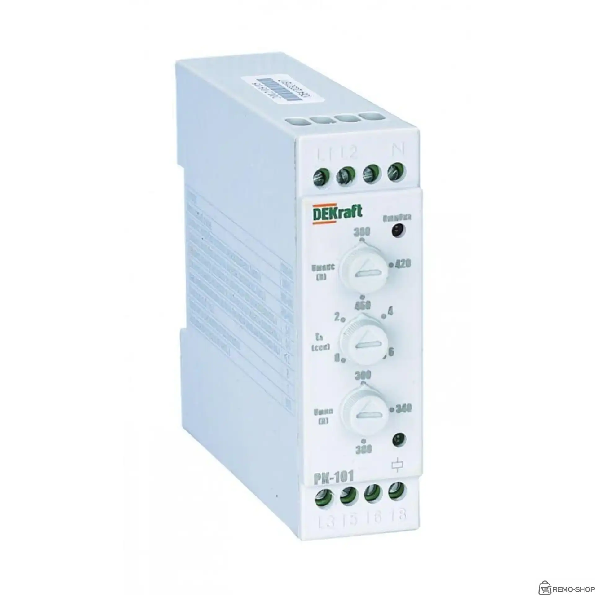 Реле контроля фаз РК-101 380В тип 02 фото 2
