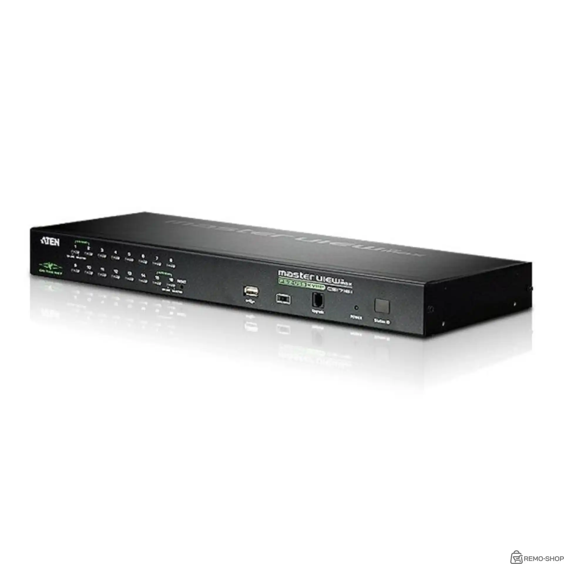 KVM-переключатель IP на 16 портов PS2/USB VGA
