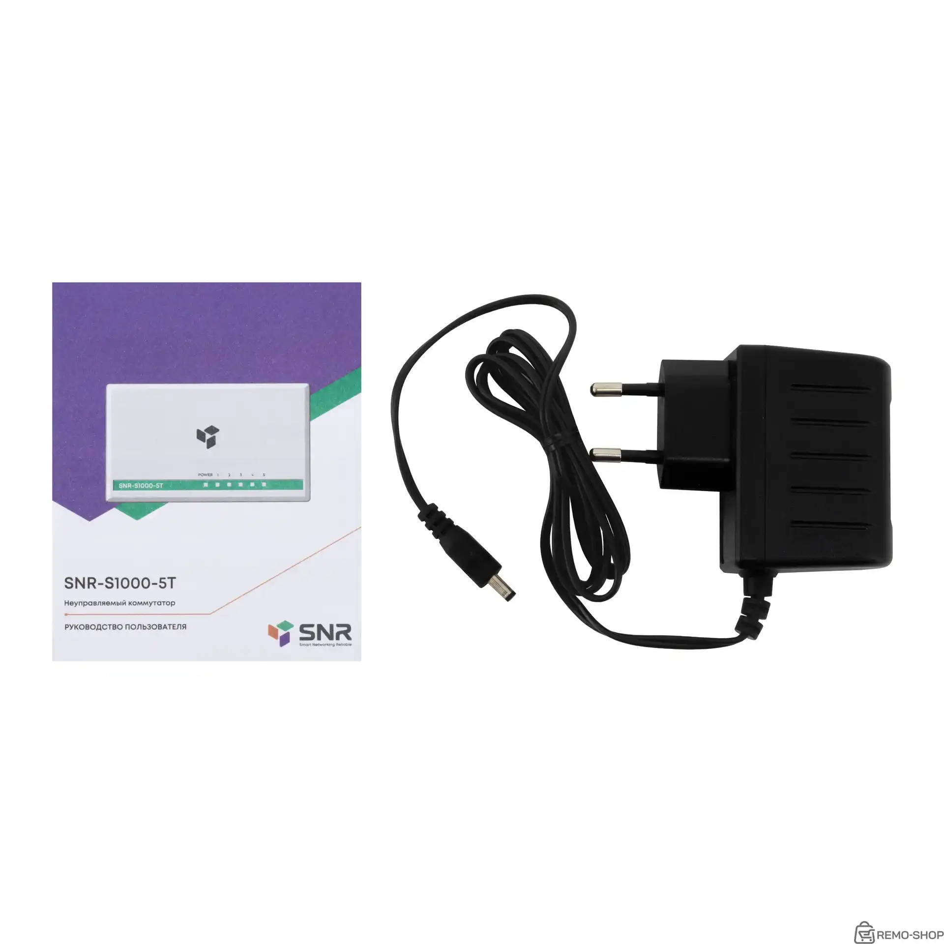 Неуправляемый коммутатор SNR-S1000-5T с 5 портами FastEthernet фото 3