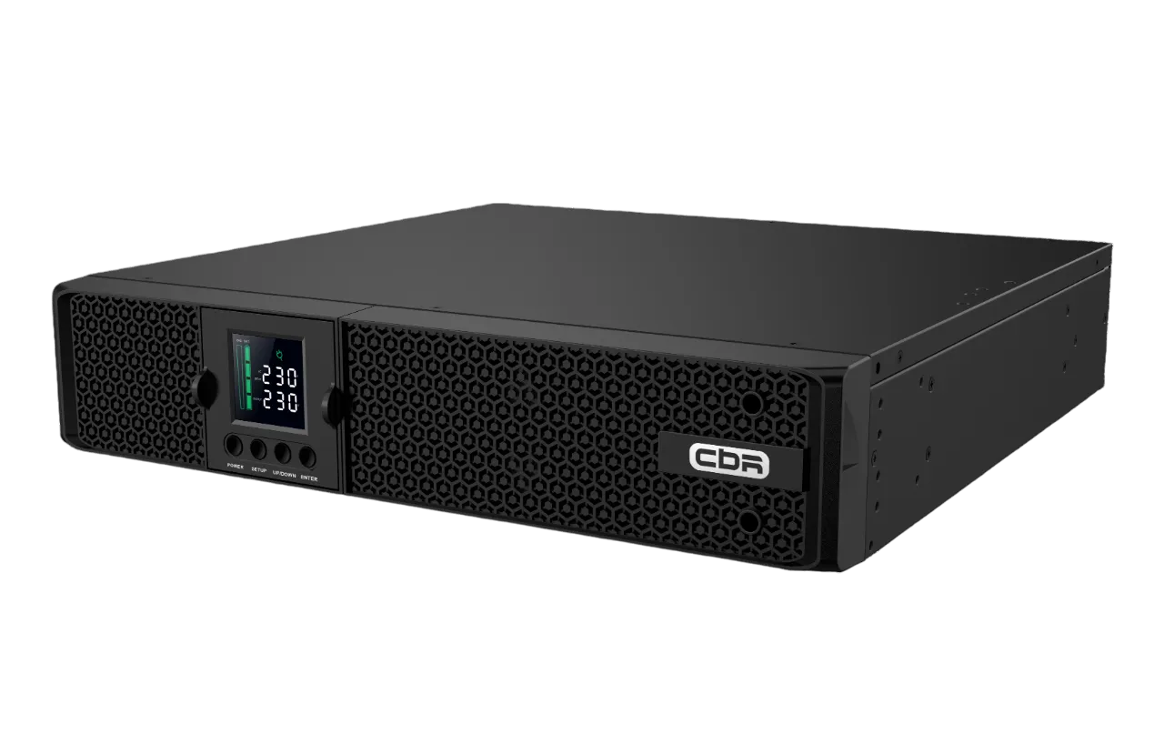 ИБП CBR Line Interactive Smart 1000/900 RT с LCD дисплеем и 8 розетками C13 фото 2