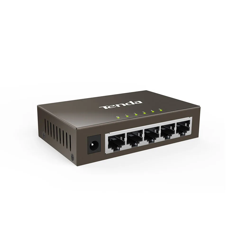 Коммутатор Tenda G1005 5-портовый гигабитный фото 2