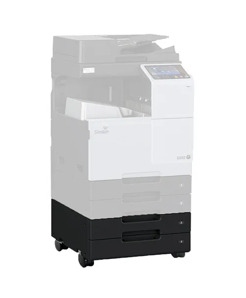 Установочная тумба PC-218 для МФУ Sindoh D330e/D332e с двумя подающими лотками на 1000 листов (2 х 500 листов) PC-218 фото 2