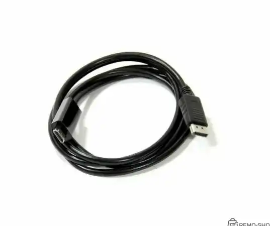 Кабель/ Кабель GoPower DisplayPort (m)-HDMI (m) 1.8м ПВХ ver.2.0 черный (1/100)