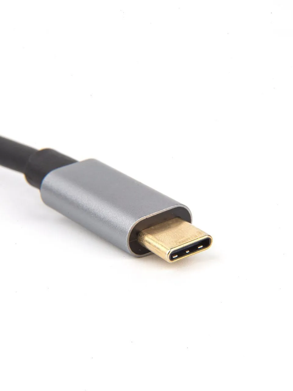 VCOM DH311A Кабель-концентратор USB 3.1 Type-Cm --> RJ-45+3port USB3.0(f)  Aluminum Shell VCOM [DH311A] [4895182246775]