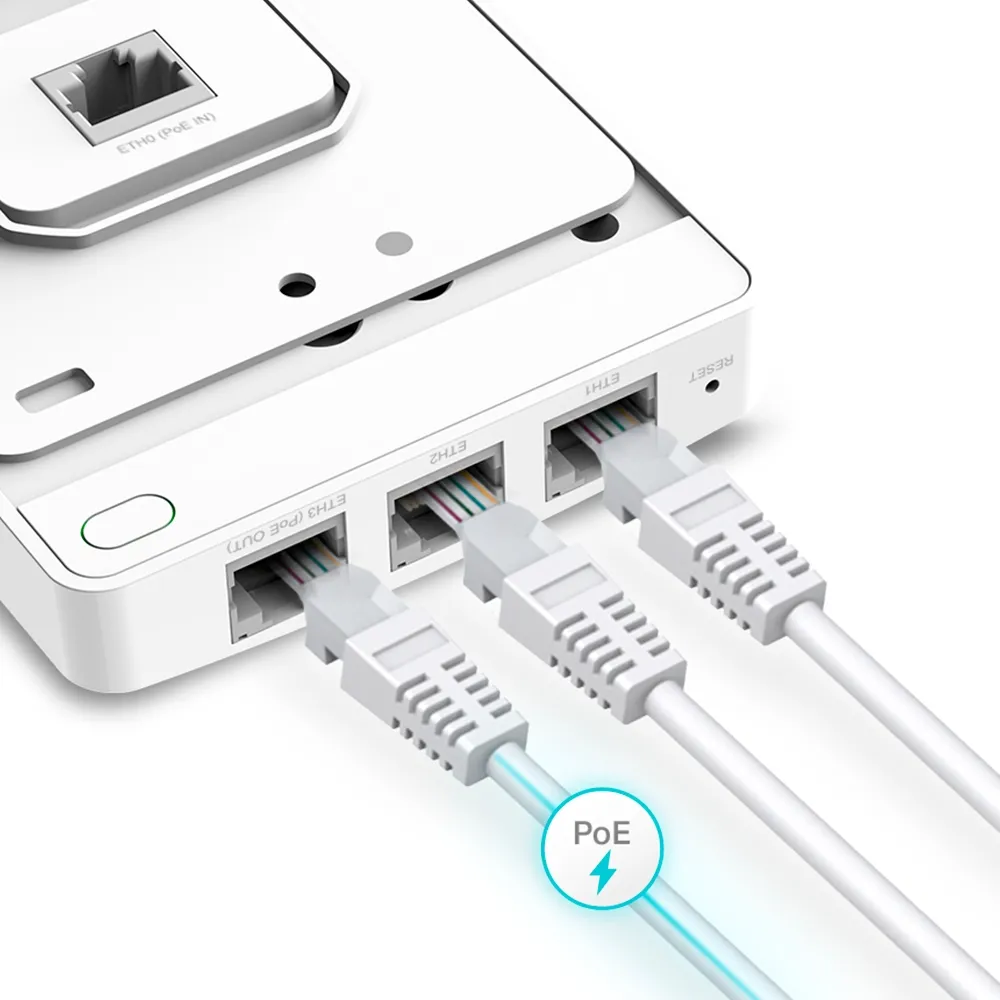 Точка доступа/ AX1800 Wall-Plate Dual-Band Wi-Fi 6 Access Point фото 3 Точка доступа/ AX1800 Wall-Plate Dual-Band Wi-Fi 6 Access Point фото 3