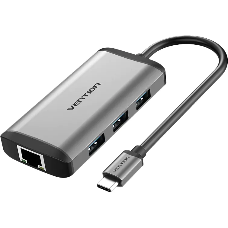 Мультифункциональный хаб Vention USB Type C 6 в 1 Мультифункциональный хаб Vention USB Type C 6 в 1