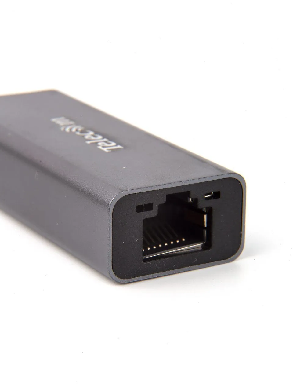 Telecom <TU320M> Кабель-переходник USB 3.1 Type-C -->RJ-45 1000Mbps Ethernet, Aluminum Shell, 0.15м [6926123470442]