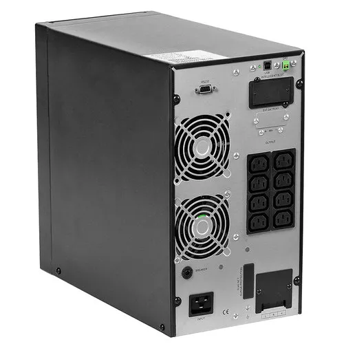 ИБП POWERMAN Online 2000, LCD, двойного преобразования, 2000ВА, 1800Вт, 8 штук IEC320 С13 с резервным питанием, USB, RS232, слот SNMP, разъем EPO, батарея 12В 9Ач 4 шт., 1 кабель для нагрузки C13/C14, 191 х 337 х 460 мм., 19.64 кг./ UPS POWERMAN Online 2000, LCD, double conversion, 2000VA, 1800W, 8 pcs IEC320 C13 with redundant power supply, USB, RS232, SNMP slot, EPO connector, battery 12V 9Ah 4 pcs, 1 cable C13/C14, 191 x 337 x 460 mm., 19.64 kg. ИБП POWERMAN Online 2000, LCD, двойного преобразования, 2000ВА, 1800Вт, 8 штук IEC320 С13 с резервным питанием, USB, RS232, слот SNMP, разъем EPO, батарея 12В 9Ач 4 шт., 1 кабель для нагрузки C13/C14, 191 х 337 х 460 мм., 19.64 кг./ UPS POWERMAN Online 2000, LCD, double conversion, 2000VA, 1800W, 8 pcs IEC320 C13 with redundant power supply, USB, RS232, SNMP slot, EPO connector, battery 12V 9Ah 4 pcs, 1 cable C13/C14, 191 x 337 x 460 mm., 19.64 kg.
