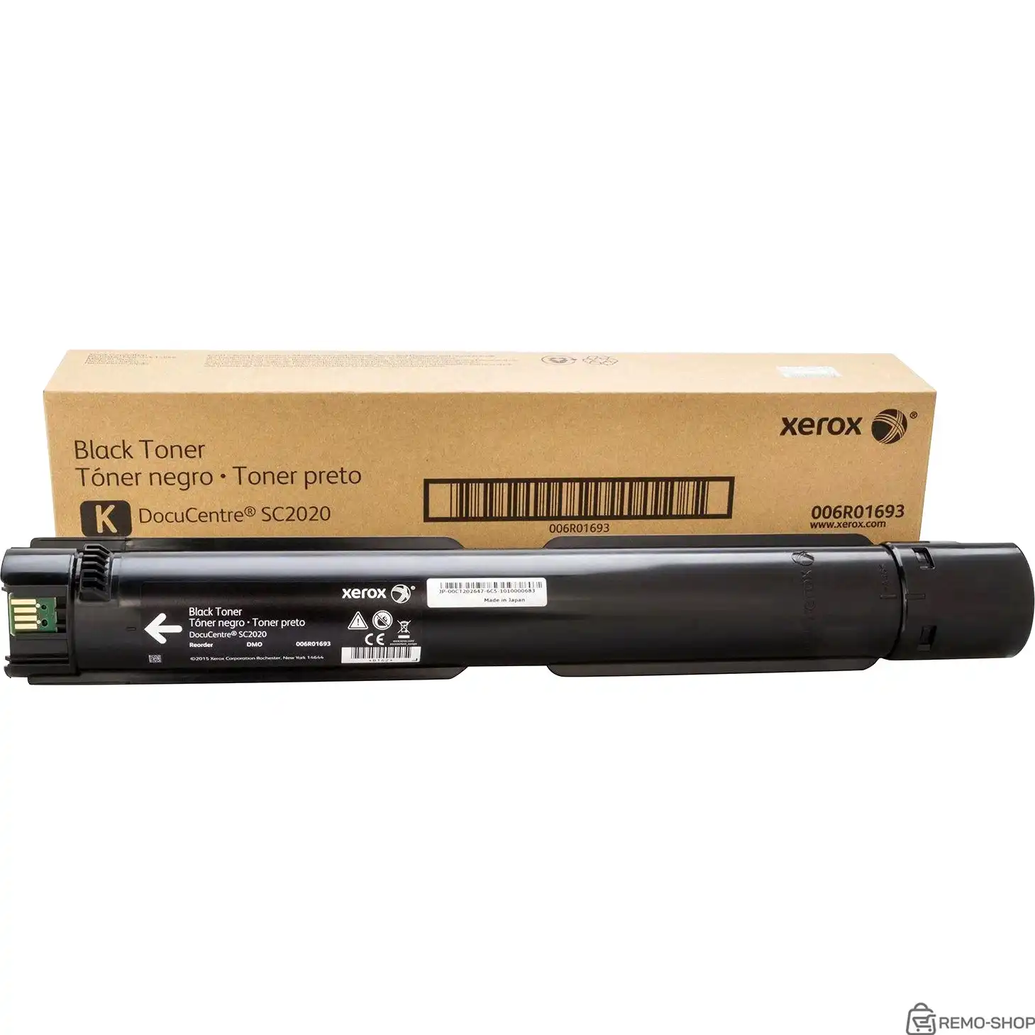 Оригинальный тонер-картридж Xerox DocuCentre SC2020, черный фото 3