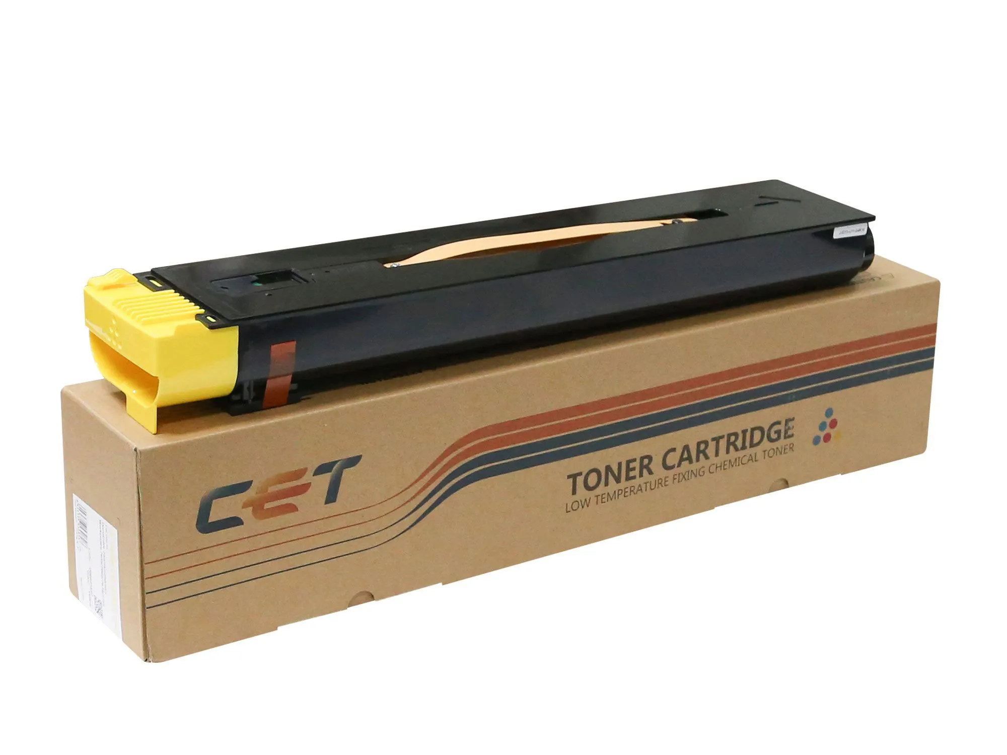 Тонер-картридж ЖЕЛТЫЙ DC250, 2x34K DC240/250/242/252 Toner CT Yellow(2 bottles) (CET) фото 2