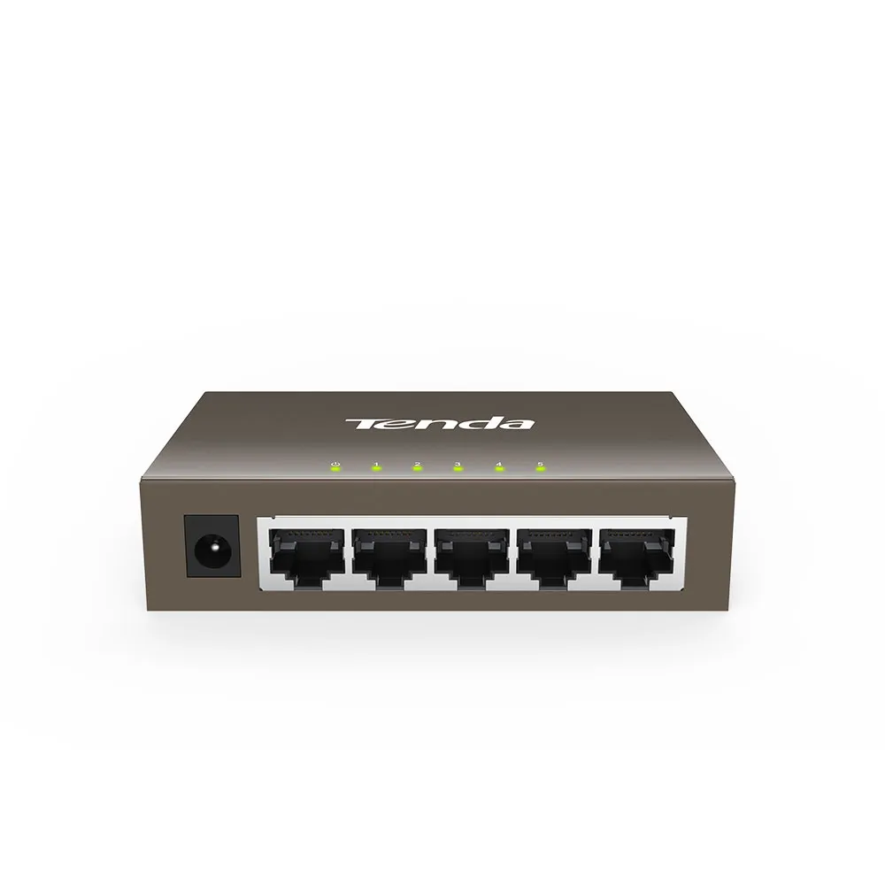 Коммутатор Tenda G1005 5-портовый гигабитный фото 3