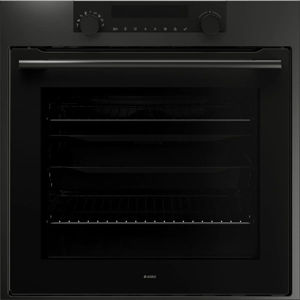Встраиваемые электрические духовки ASKO/ Арт. 742130 ; 59.5x59.5x54.6, гриль, сенсорное управление, TFT дисплей, пиролитическая очистка, таймер, графит фото 2 Встраиваемые электрические духовки ASKO/ Арт. 742130 ; 59.5x59.5x54.6, гриль, сенсорное управление, TFT дисплей, пиролитическая очистка, таймер, графит фото 2